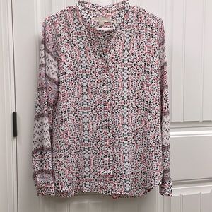 Loft buttoned-down blouse